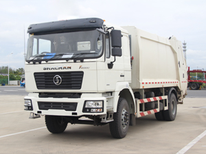 Shacman F2000 4x2 12 cbm Compression Refuse Collector