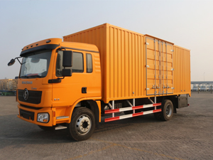 Shacman L3000 4x2 Steel Box Truck with Cummins engine