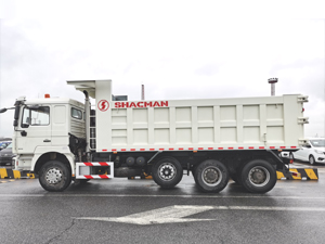 shacman f3000 385HP 8x4 dump truck with lift axle