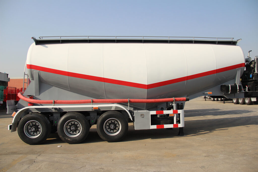 Shacman bulk cement tanker trailer for sale, semi-trailer