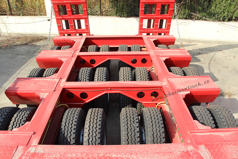 3 Axle low bed trailers for sale, lowboy trailer for sale