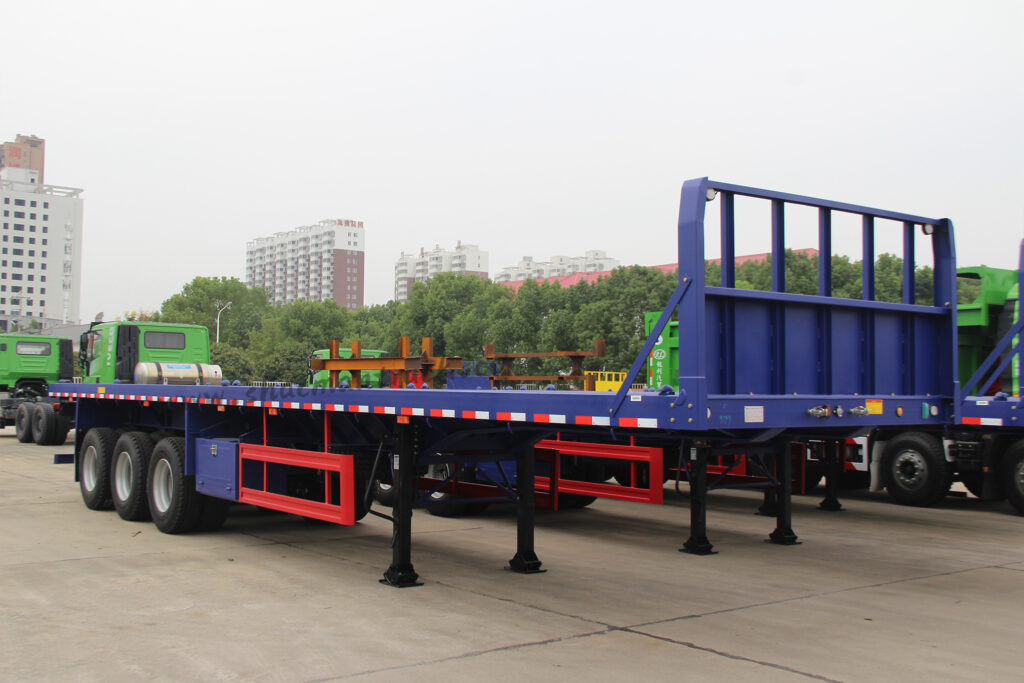 Skeleton & Flatbed container trailer