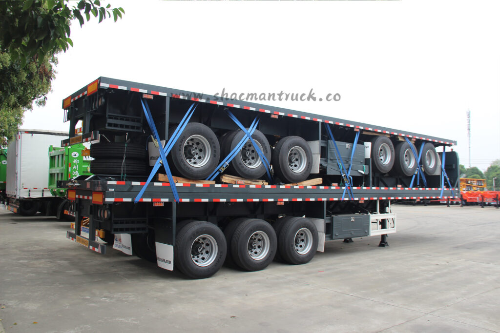 Skeleton & Flatbed container trailer